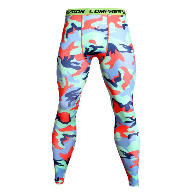 Camouflage Compression Pants for Men