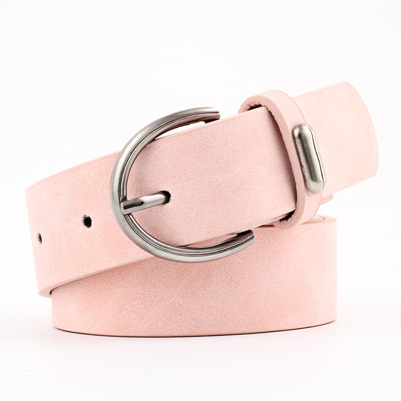 Women's Classic Style Leather Belt | sebastian7