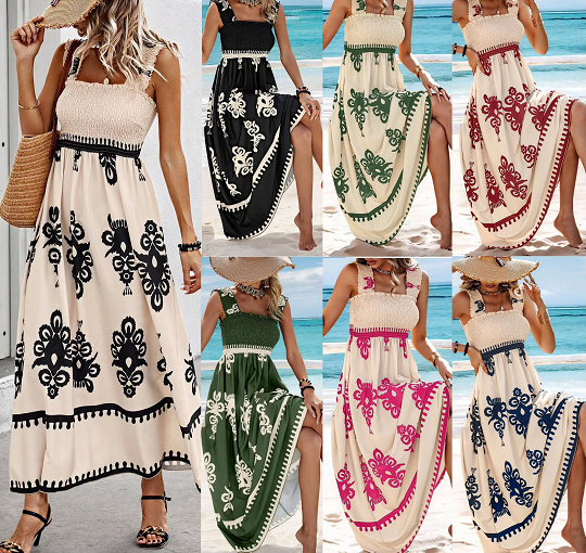 Beach Sleeveless Maxi Dress sebastian7 — free download