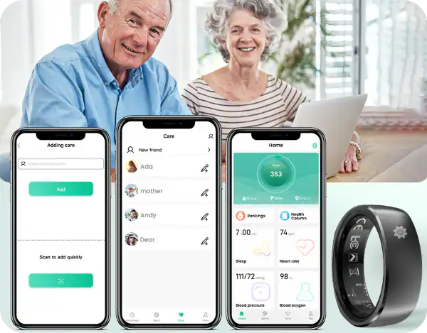 Smalth Titanium Smart Ring